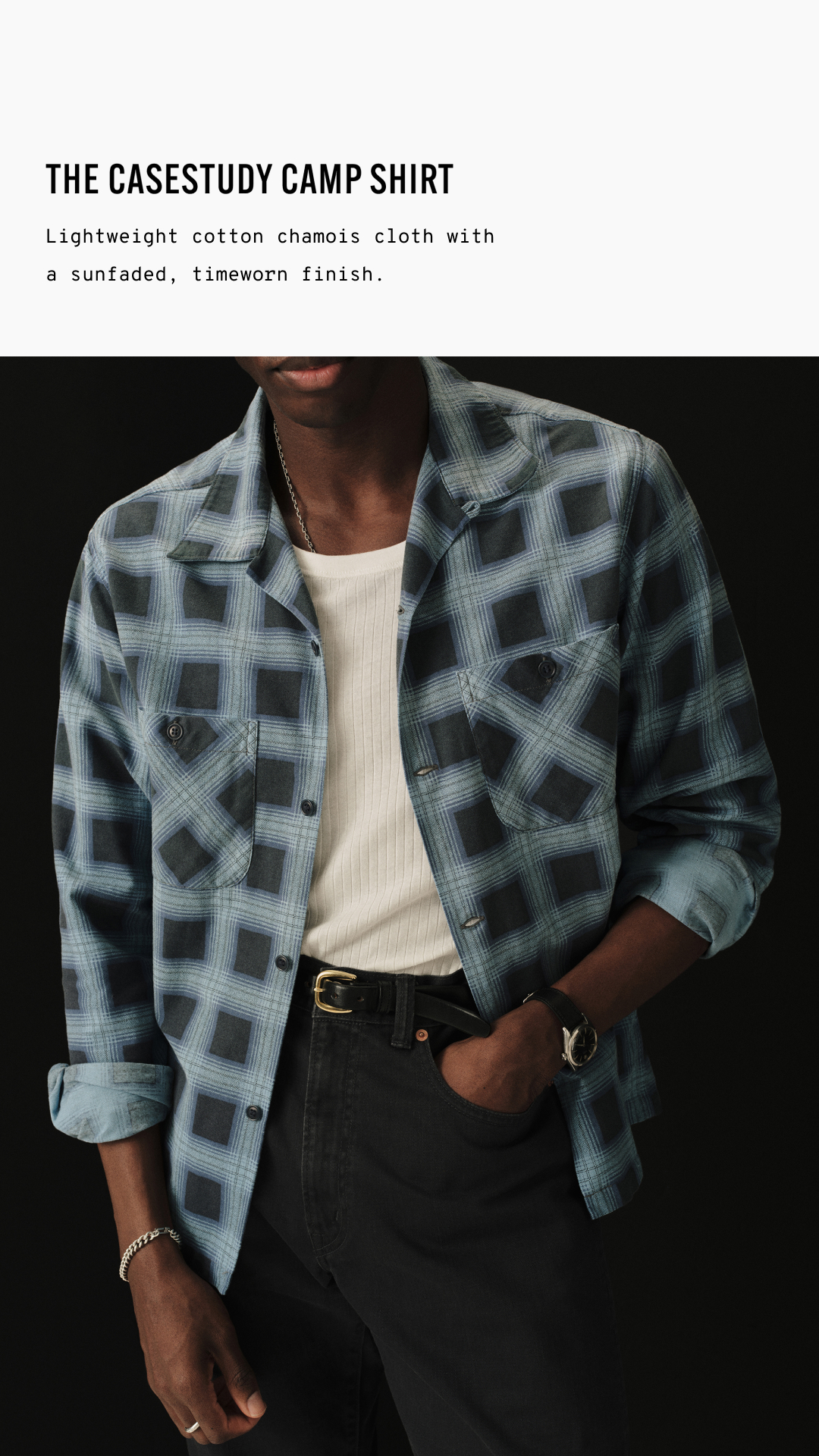 Lightweight cotton chamois cloth with a sunfaded, timeworn finish.