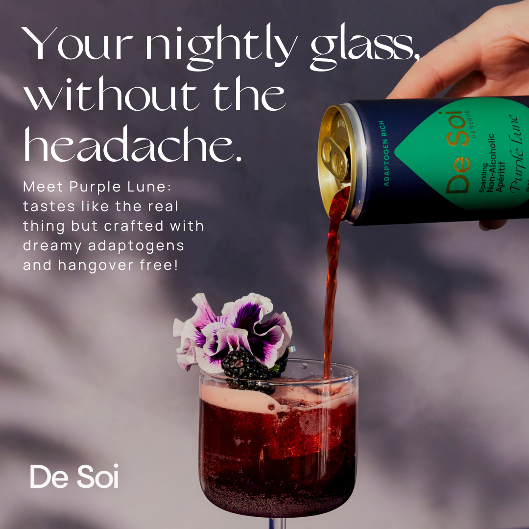 Unwind with purpose and clarity.✨

Our apéritifs are entirely non-alcoholic. Instead, they're infused with natrual adaptogens like lion's mane mushrooms, offering natural support for mental sharpness and stress relief. A