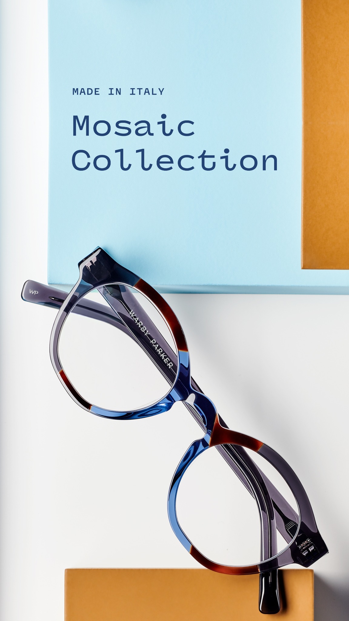 Artful, asymmetric eyewear
