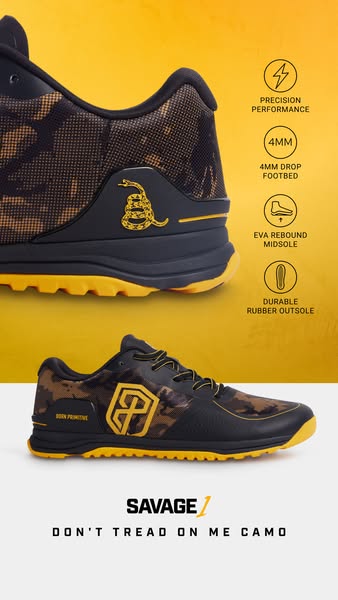 NEW: SAVAGE 1 DON'T TREAD ON ME CAMO