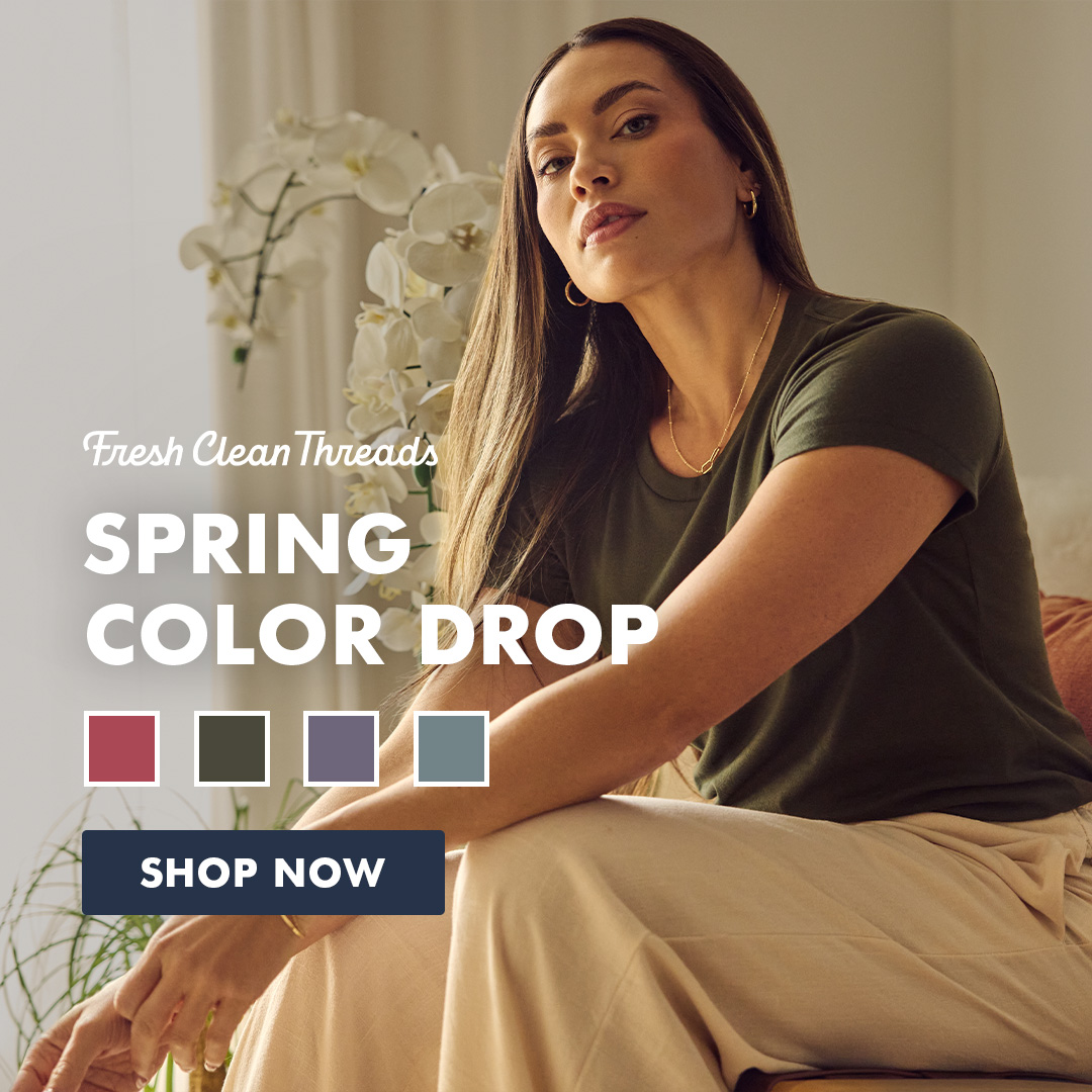 Spring, done right.
Our StratuSoft™ Tees are back in a fresh lineup of seasonal colors — the same soft, sturdy comfort you know, now ready for longer days and warmer weather.

Built simple. Worn easy. Made to last.