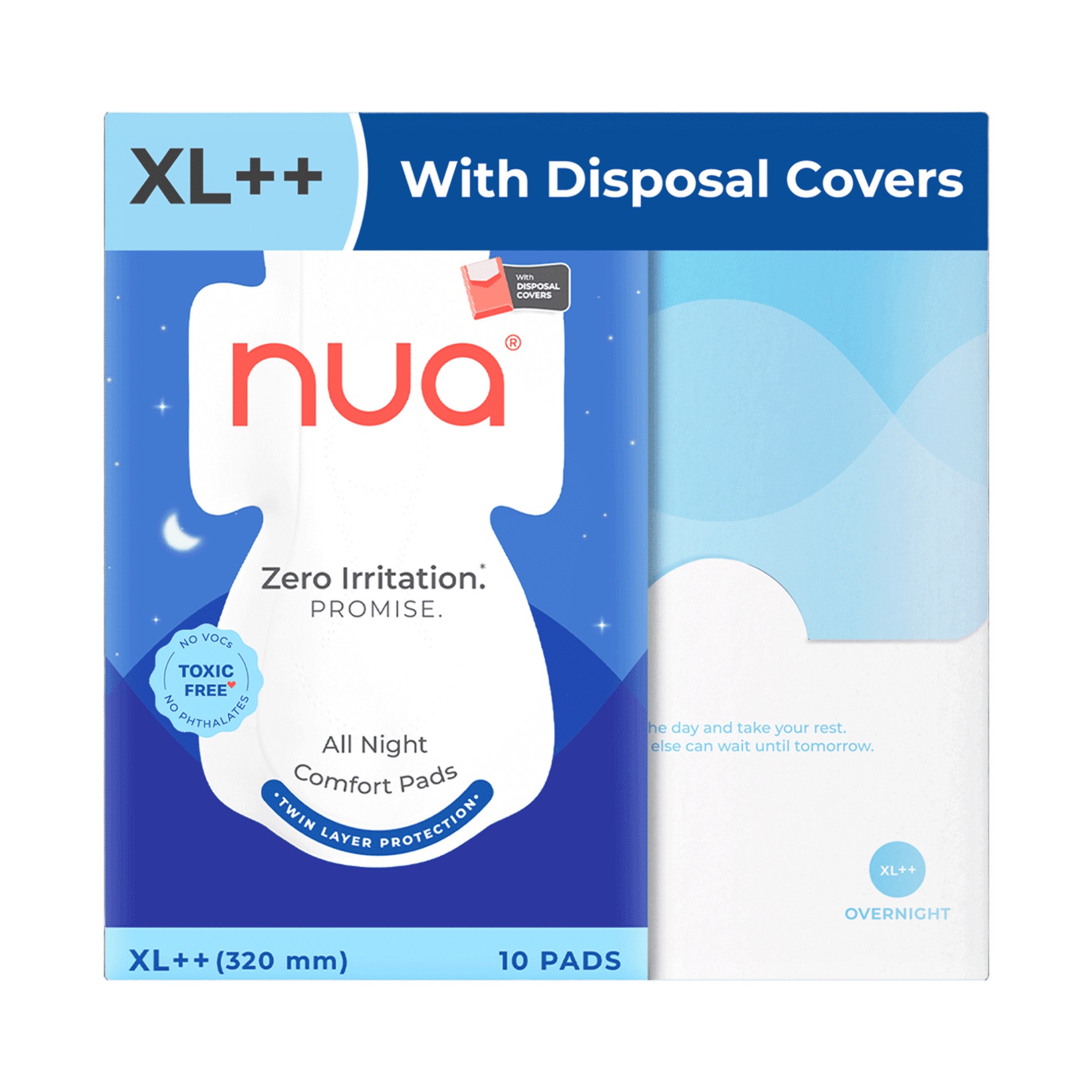 Enjoy better periods with India’s safest, softest and comfiest sanitary pads. Get them on Swiggy! Here’s why they’re perfect:
🧪 Dermatologically Tested
🌸 Rash-Free & Super Soft
🚫 No Harmful Chemicals
🩸 50% Wider Back