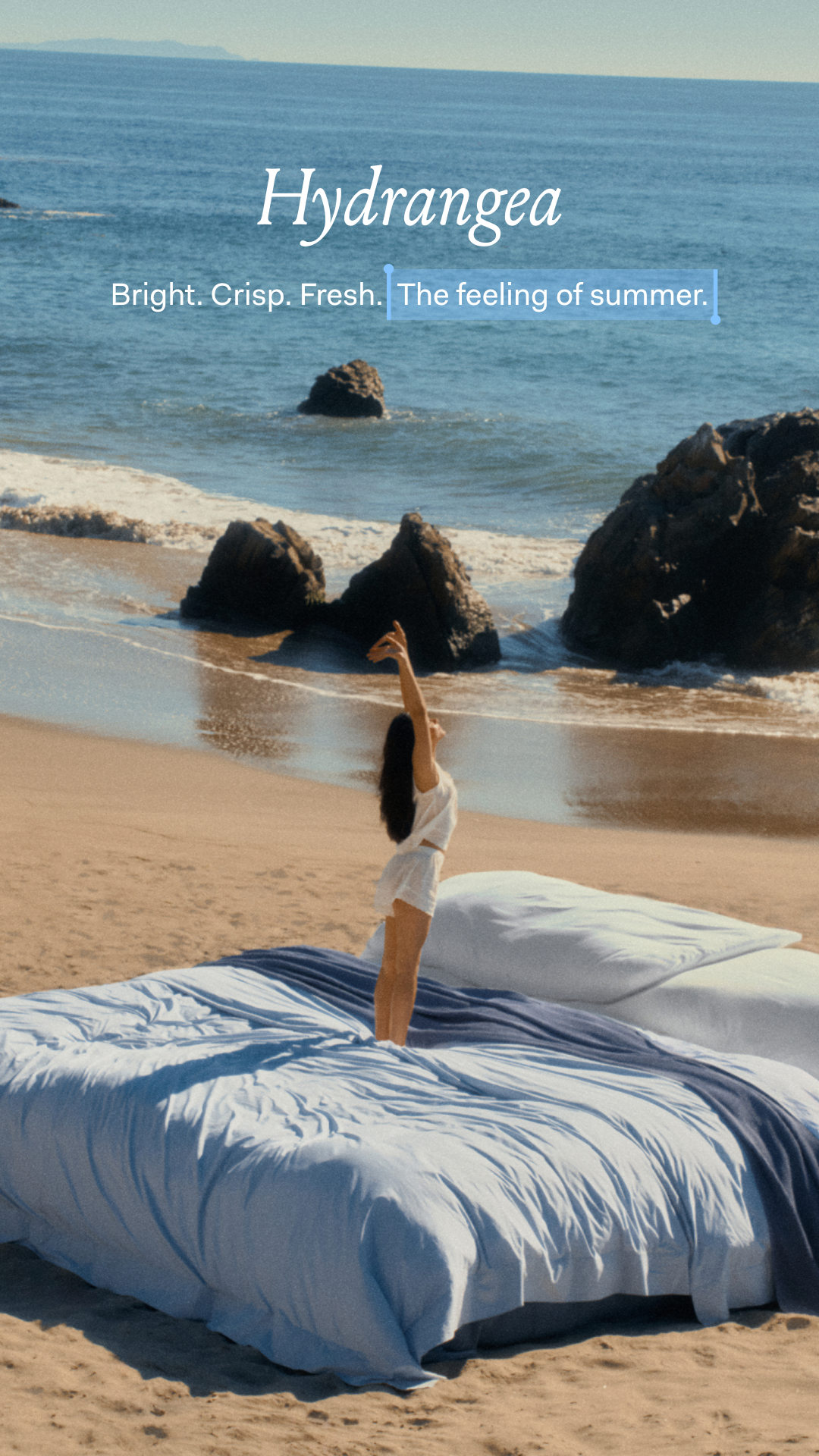 Hydrangea is back for the season, and now in more styles than before. Shop our bestselling Signature, Percale, Vintage Washed, and more in our most refreshing summer shade.
