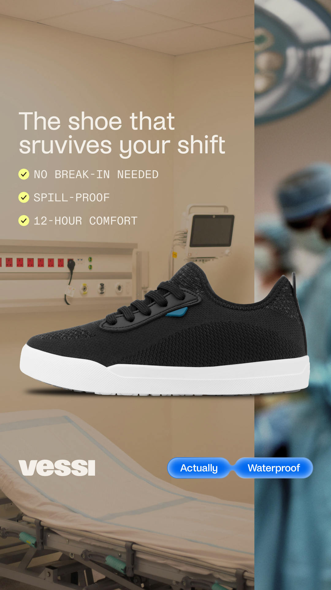 Waterproof comfort for your entire shift