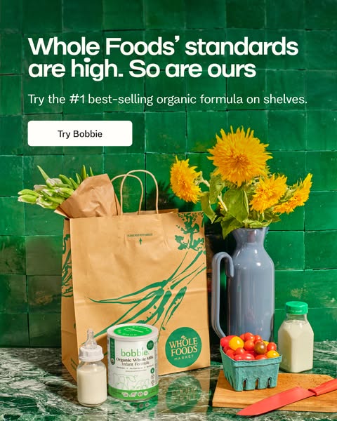 #1 formula at Whole Foods