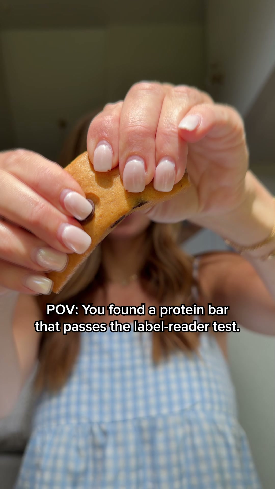 A protein bar with nothing to hide.