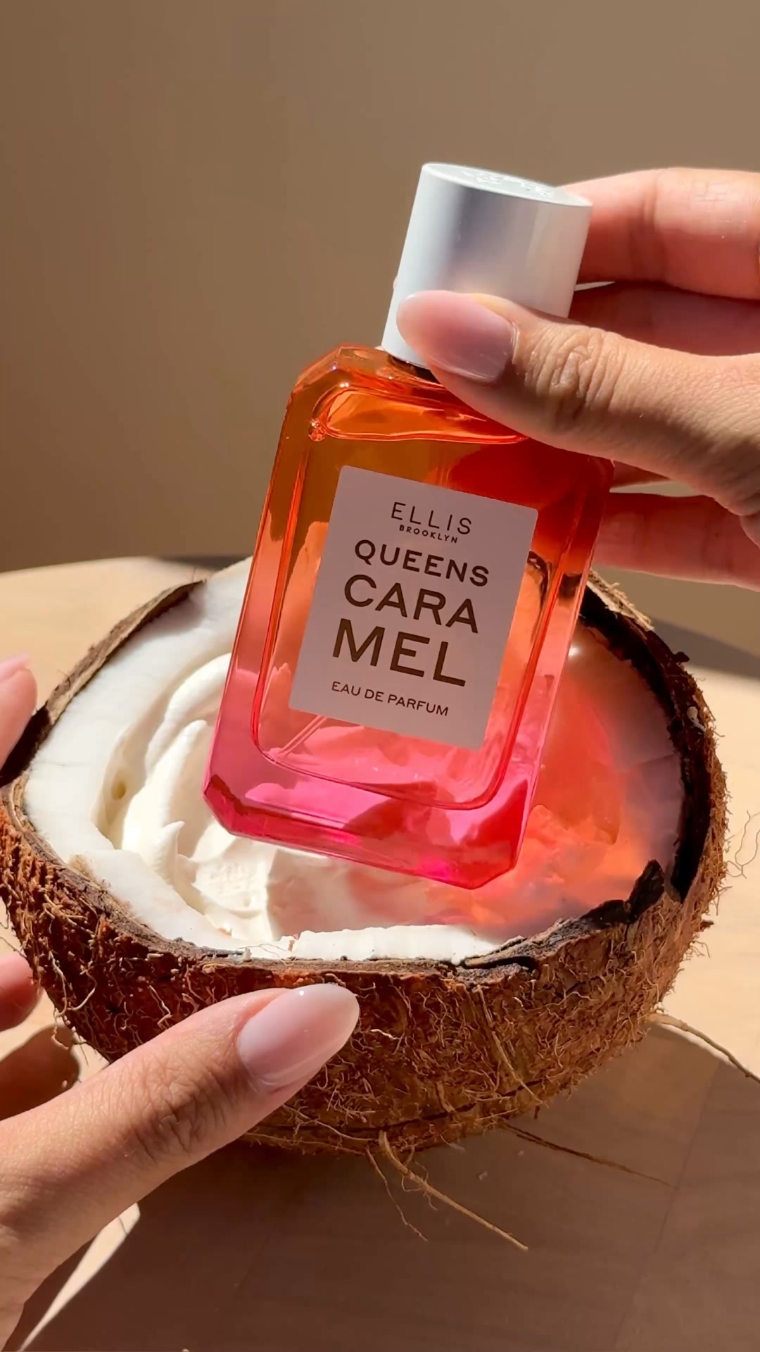 Meet QUEENS CARAMEL eau de parfum. The new signature scent for it-girls is here! Shop it now at ellisbrooklyn.com