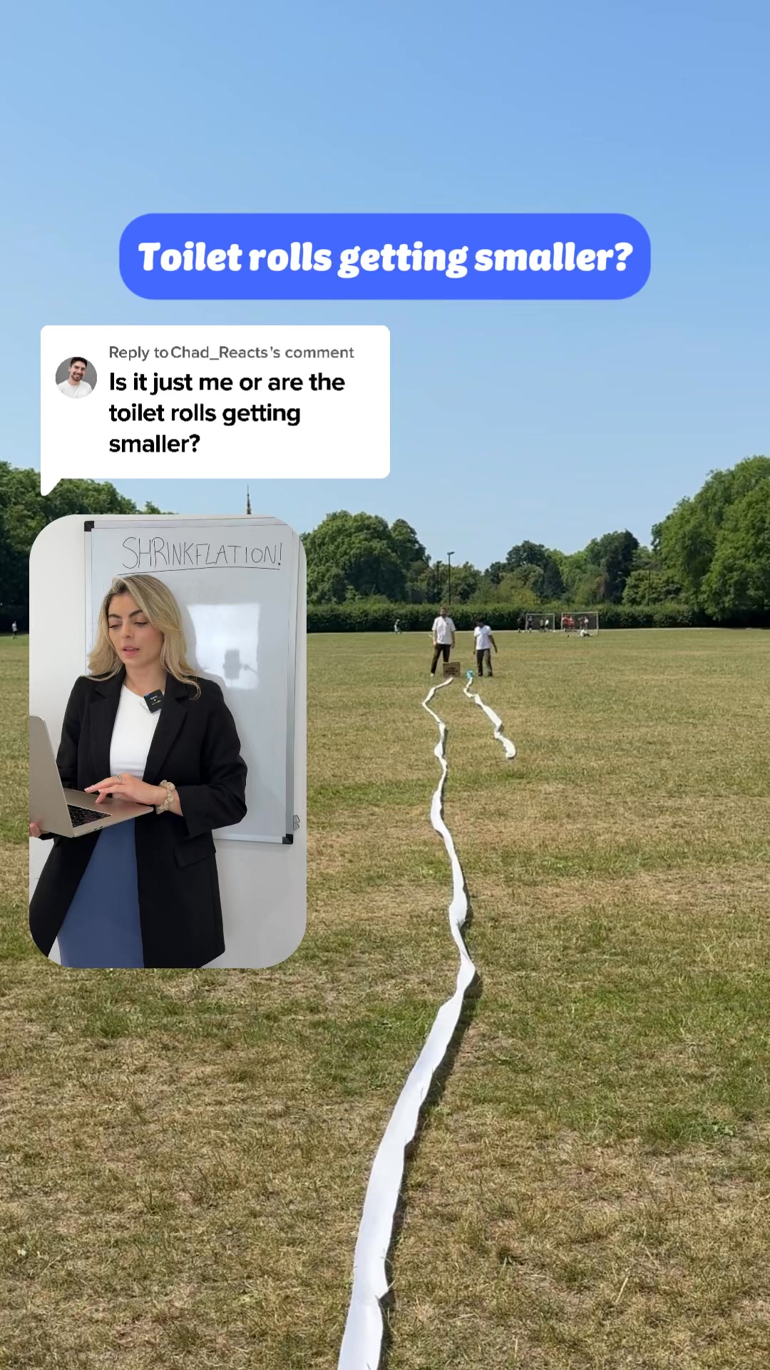 Eco toilet paper that goes the distance