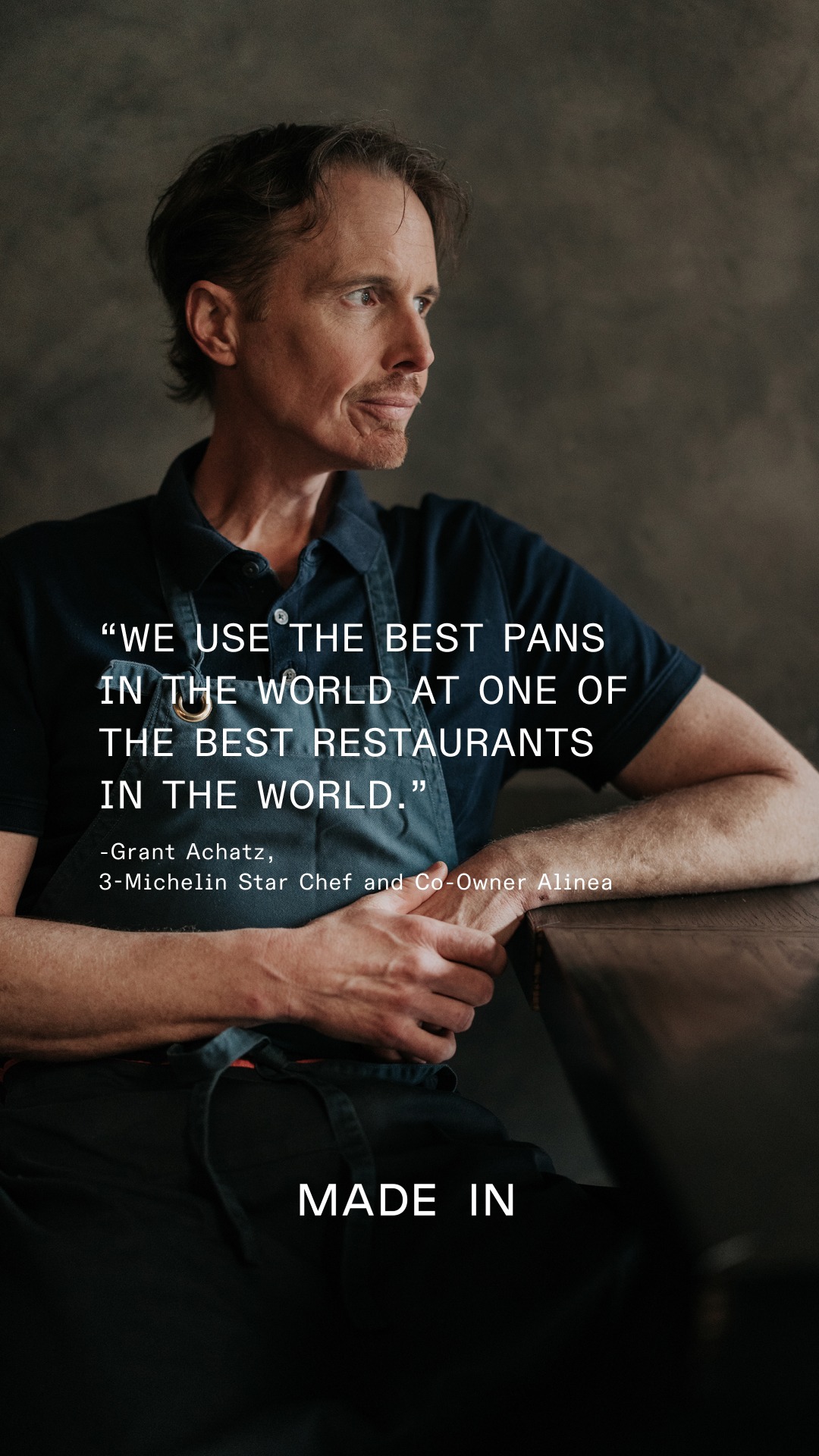 No endorsements. Just professional-quality cookware used by the world's best chefs.

Step inside the kitchen of Made In customer Tracy Malechek-Ezekiel, chef-owner of Birdies in Austin and James Beard ‘Best Chef’ nominee