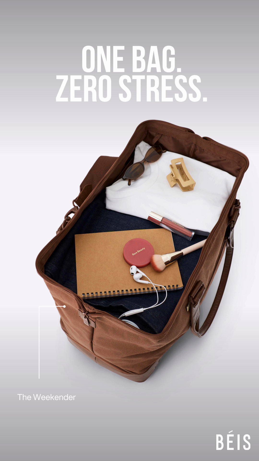 One bag. Two days. Everything you need.