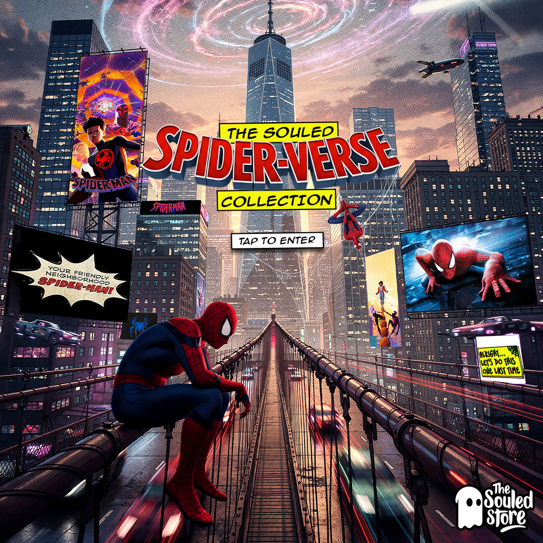 Step into the Spider-Verse. Style, reimagined