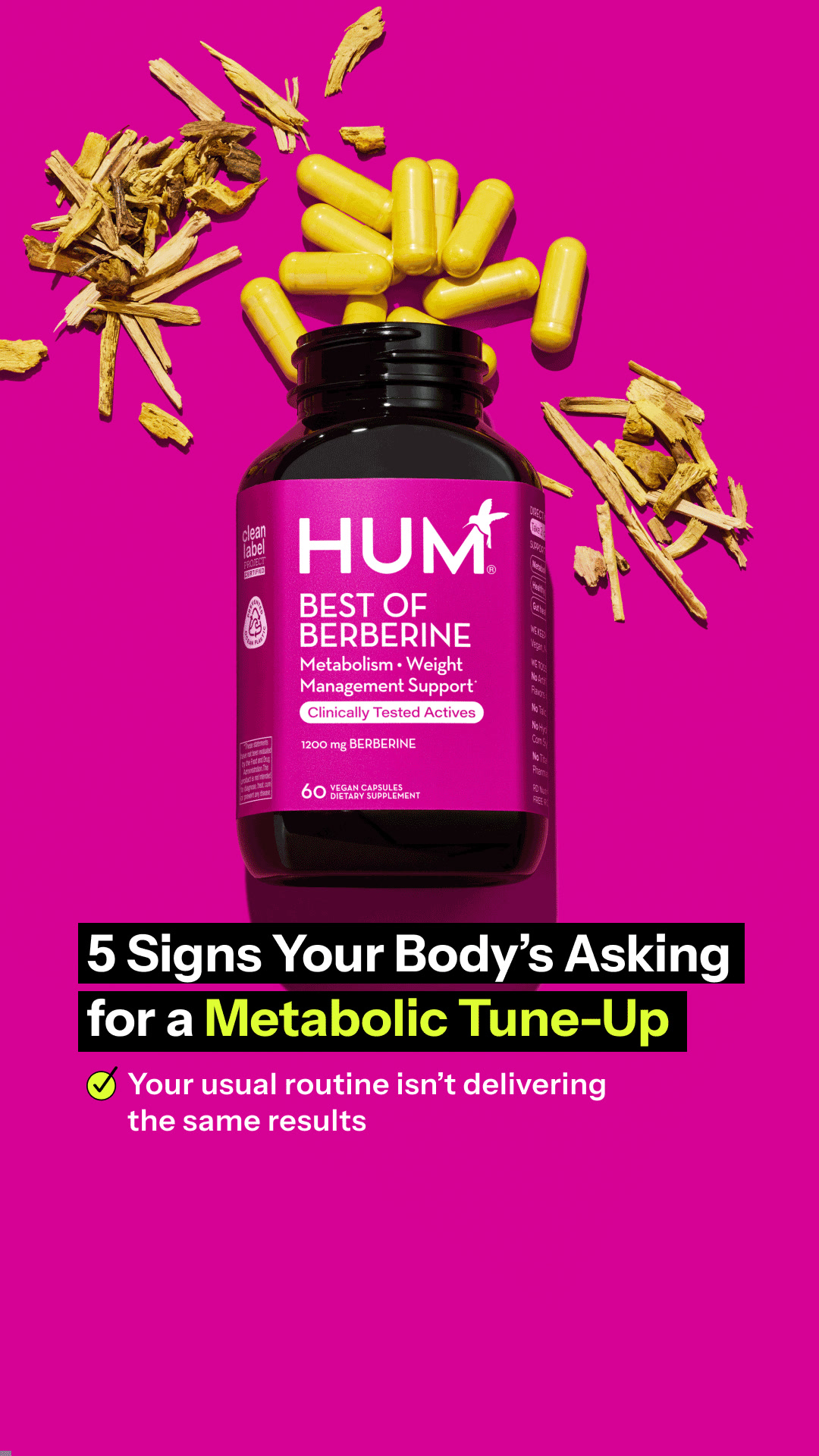 Skip the hype. Best of Berberine delivers a clinically formulated dose to support healthy glucose, fat metabolism, and weight management.*

Why It Works: 
✅ 1200 mg berberine, optimizes glucose and fat metabolism.*
✅ Bio