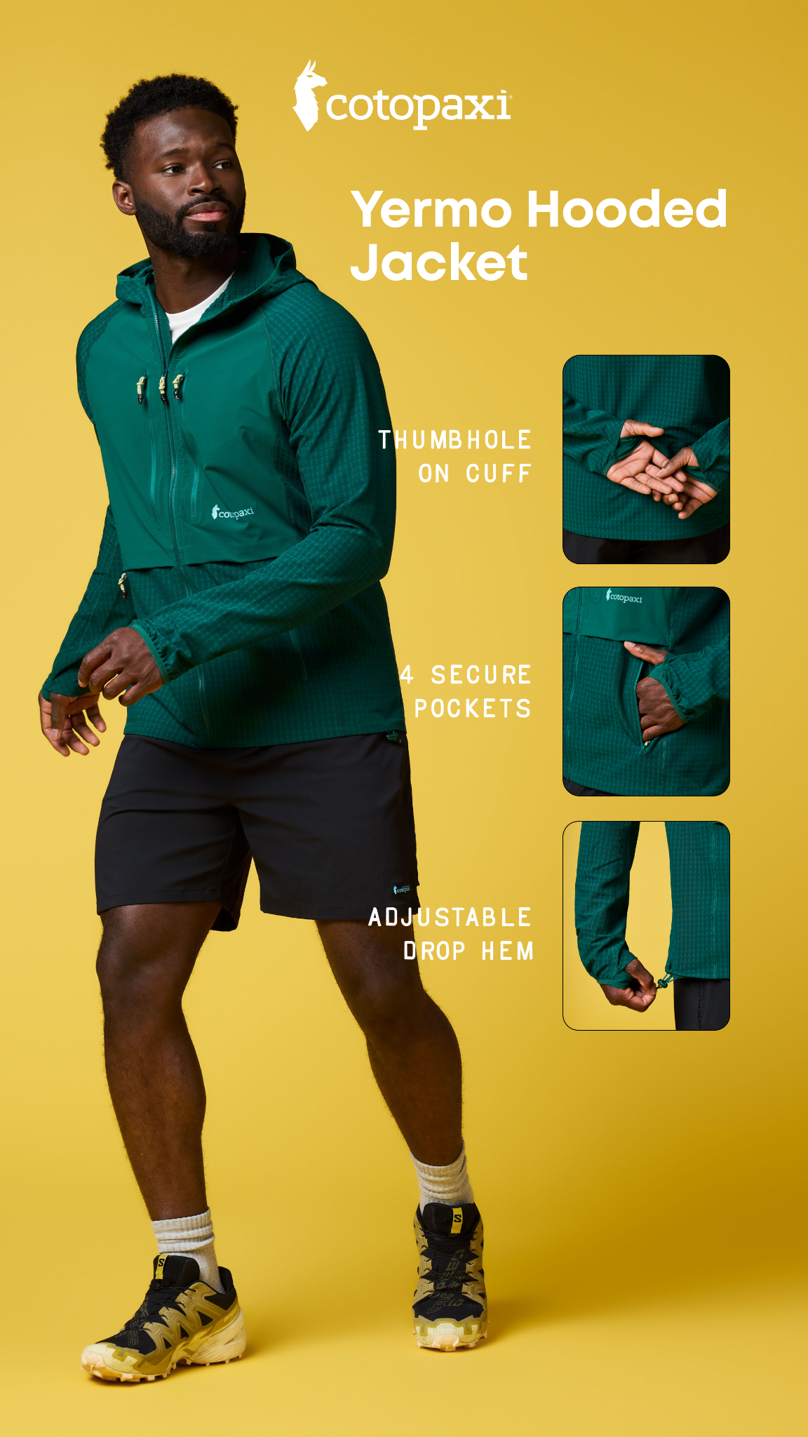 Easy-to-wear soft layer for adventures on the go.