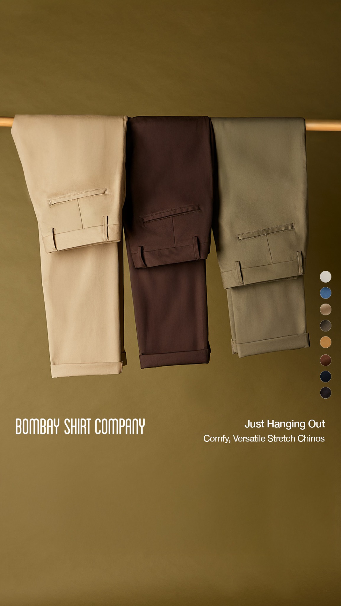 The perfect blend of casual and refined, our stretch chinos can be styled up or down depending on the occasion. Grab a pair today.