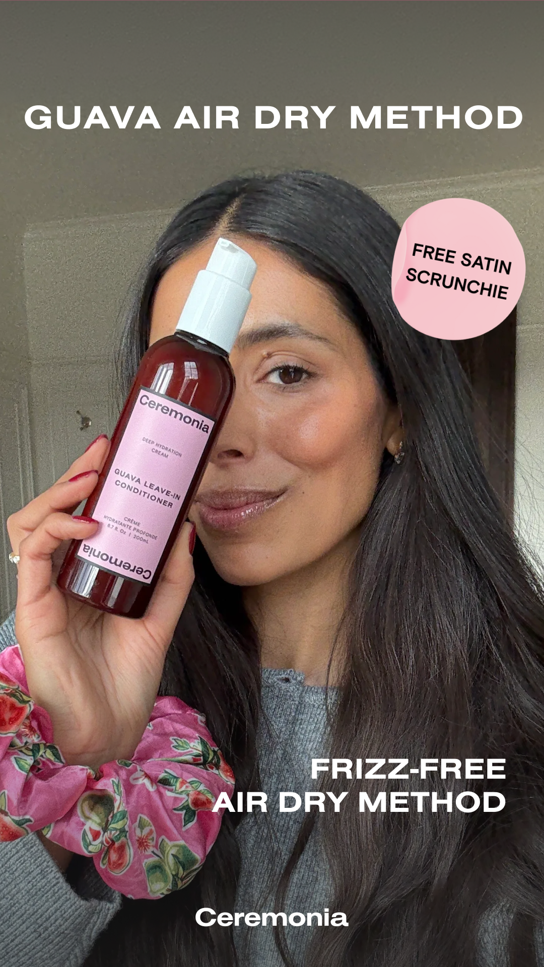 Effortless, Glossy Hair—No Heat
