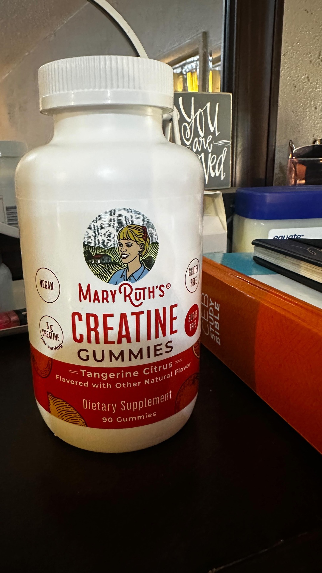 My mornings aren't complete until my coffee and @maryruthorganics Creatine Gummies

Increase Power and Strength During Repetitive Bouts of Short-Term, High-Intensity Exercise. Take these delicious tangerine citrus-flavor