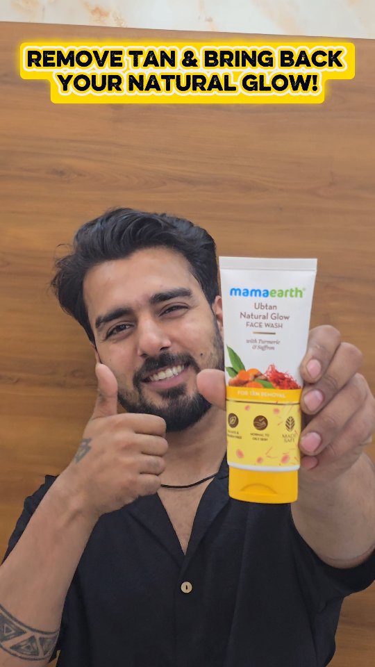 Glow naturally with Mamaearth Natural Face Wash 🌿✨
Gentle on skin, tough on dirt – perfect for everyday freshness.
Infused with natural ingredients for a healthy, radiant glow 💧
Say hello to clean, soft & happy skin ever