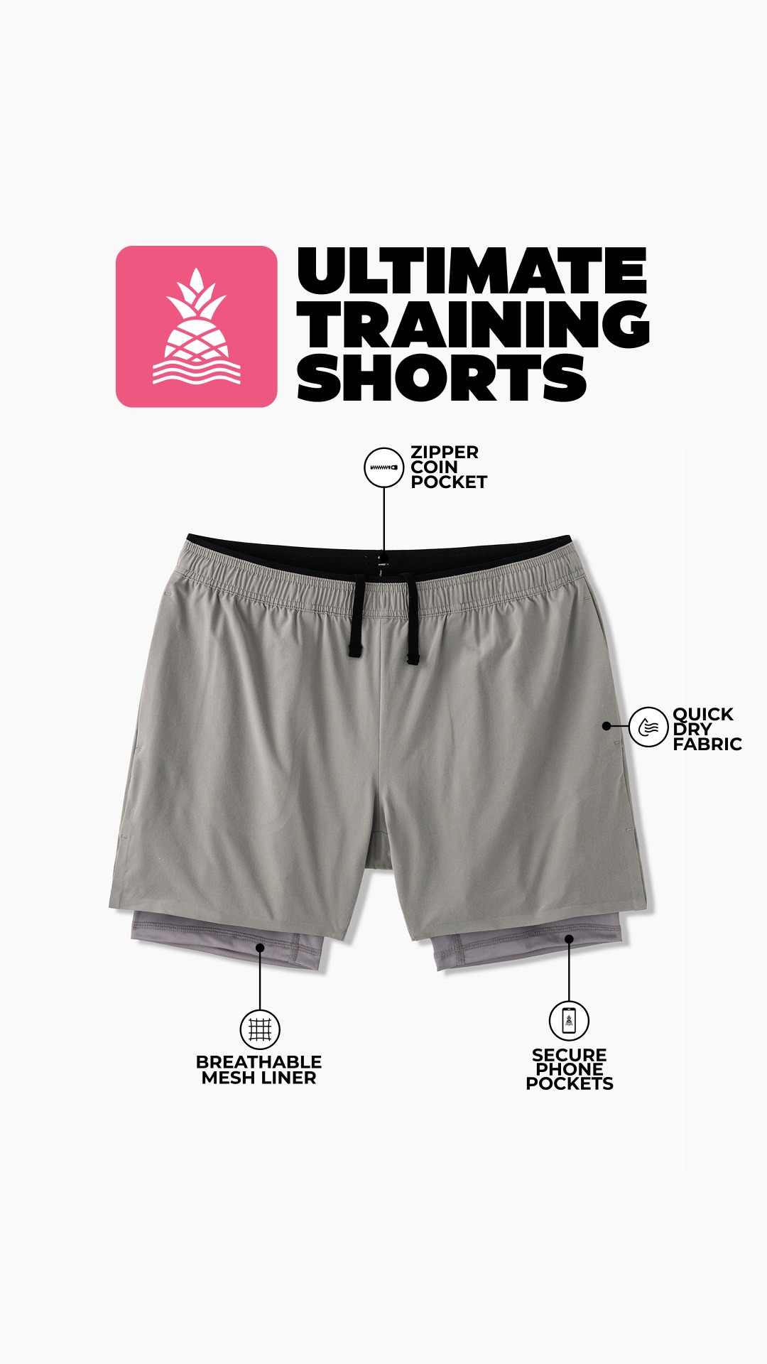 Performance Meets Purposeful Gym Shorts