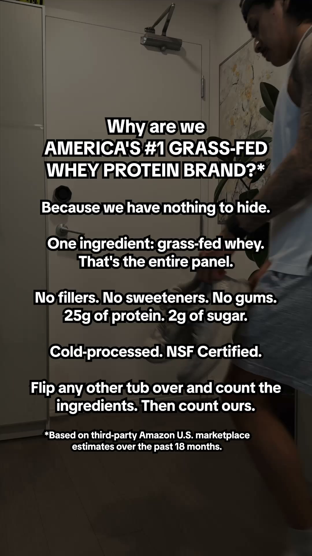 Protein, with Nothing to Hide.