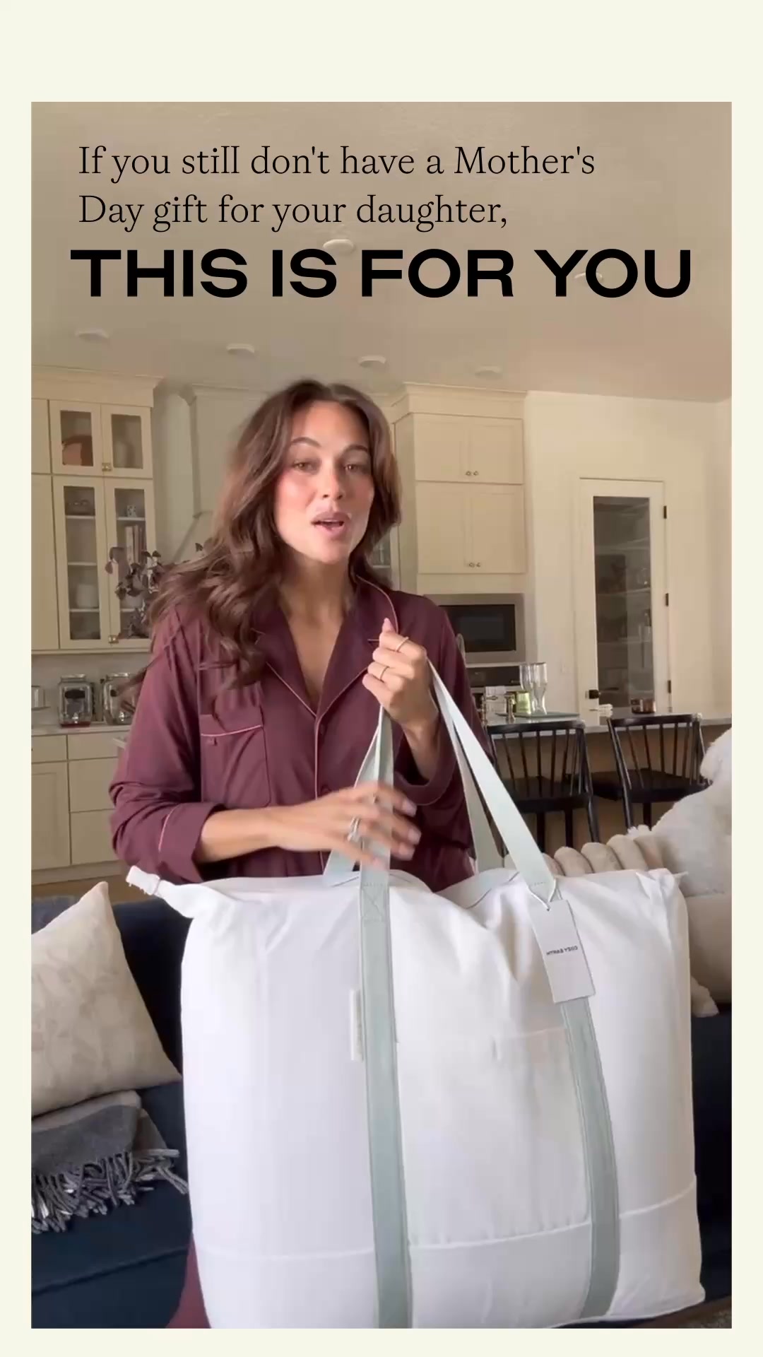 This Mother’s Day, skip the usual and give her something she’ll truly love—comfort she can feel every single night. 💐