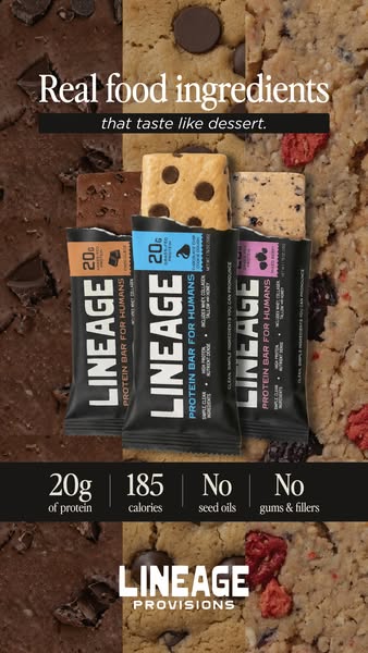 A protein bar with nothing to hide.