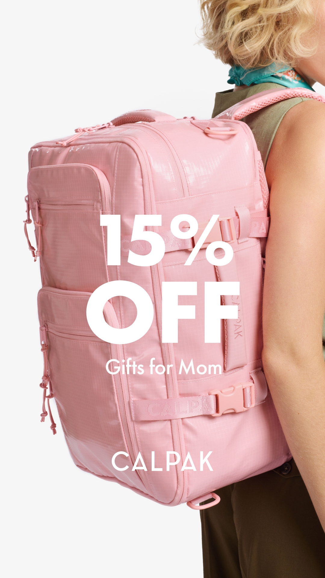 She carries it all. Give her something she’ll love to carry, now 15% off for Mother's Day.