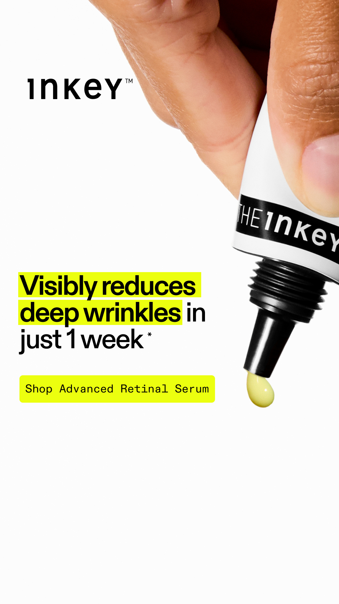 Ready to level up your retinol game? Our Advanced Retinal works 11x faster than a standard retinol 🖤 New Year glow, accelerated  ✨