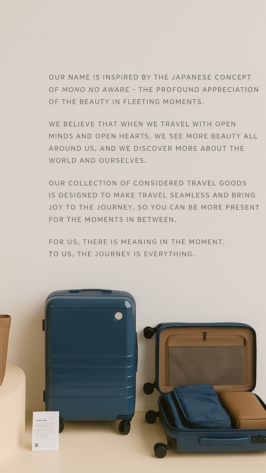 Stepping into @monostravel’s new West Loop store feels like a mini trip in itself. 

Thoughtful design, world-class service, and the chance to see the full line in person — it’s the best way to find your next travel comp
