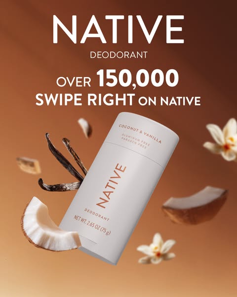 Native, Aluminum Free Deodorant