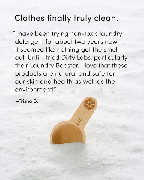 Clean: nothing left behind.