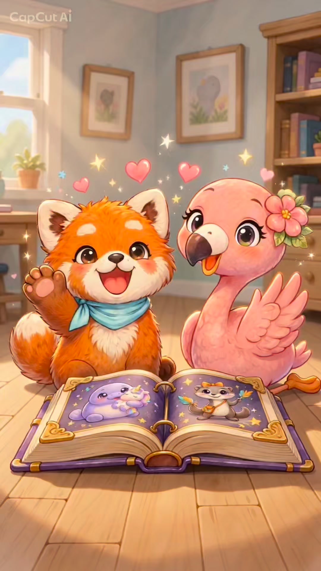 🌸 L’univers de Gratouille & Papouillette :

C’est un véritable petit monde que j’ai imaginé, avec une carte du village où chaque lieu correspond à un apprentissage pour les enfants :

✨ Cascade des petits bobos → santé n