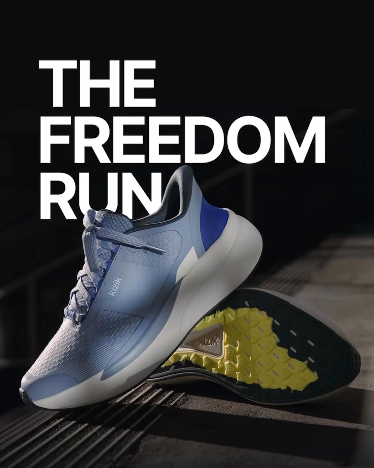 Step into sweet, sweaty freedom. Meet the Freedom Run, made with leading hands-free tech and responsive foam.