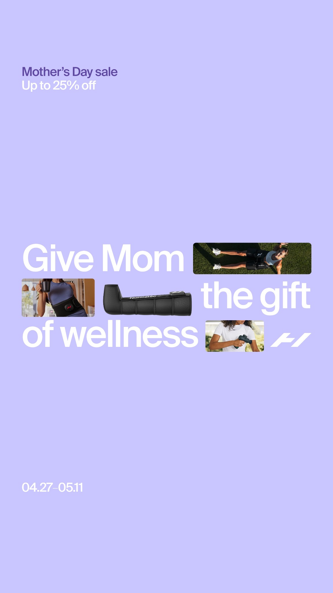 Whether she's an athlete, a busy mom, or someone who just deserves a wellness break, Hyperice has the perfect gift for her this Mother's Day. Percussion therapy, compression, heat therapy and more are all on sale now. On