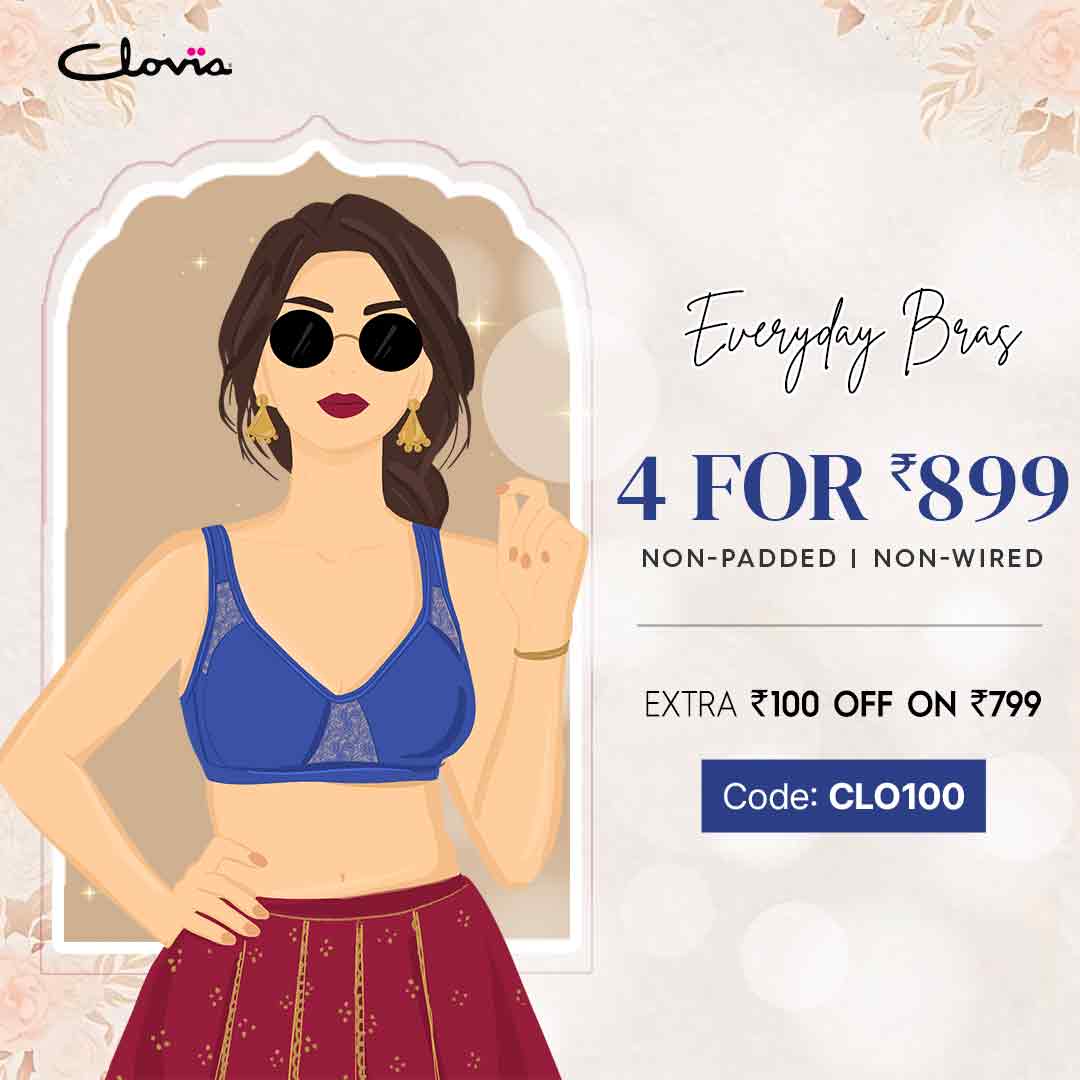 Bras you can't take your eyes off! Revamp your lingerie drawer with our bra-mazing collection of T-shirt bras, push-ups & more. 
✓ COD Available. Free Shipping*
✓ Easy Return
✓ New Styles Added