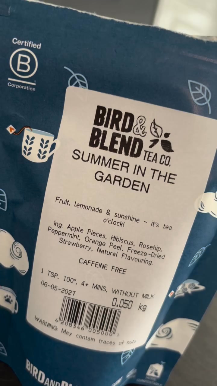 Summer In The Garden Tea