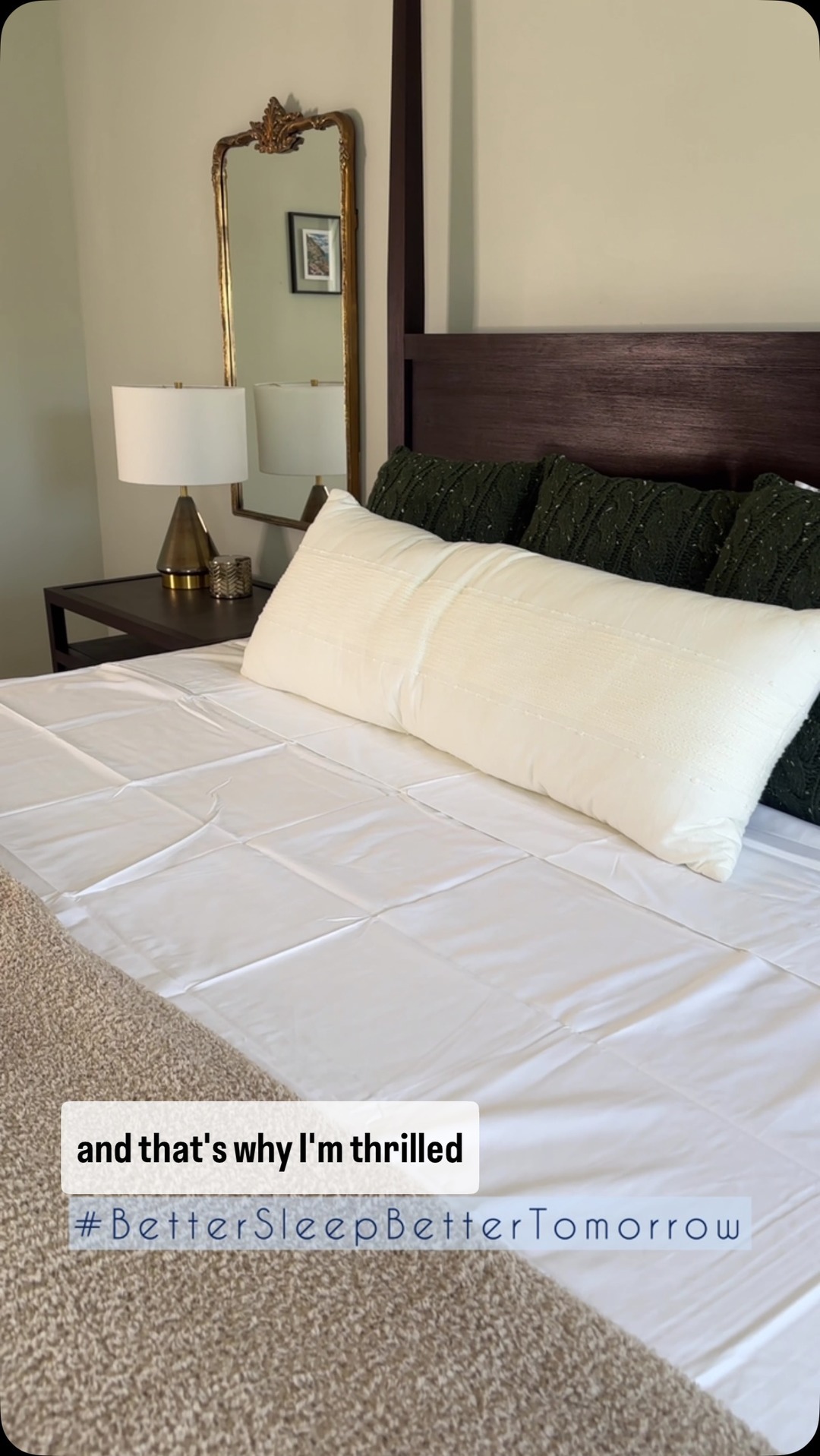 Amerisleep

Hey everyone! I’m so excited to partner with Amerisleep for this amazing campaign! Over the next month, I’ll be sharing my best sleep tips and product recommendations to help you get the rest you deserve.

Ch