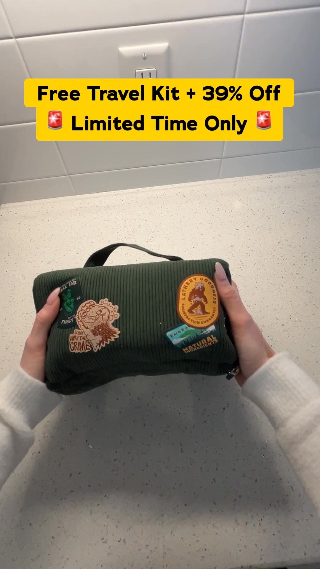 FREE TRAVEL BAG + 39% OFF | 9-Pack Soap Bundle
⭐⭐⭐⭐⭐ Tens of thousands of 5 star reviews

🤑 39% OFF sale ends soon!
🧼 Stock up on 9 signature soaps to get a FREE travel bag ultimate bundle!
🔗 New customers only, click he