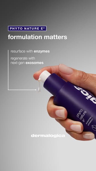 Enzymes exfoliate at the surface. Exosomes support skin’s natural regeneration process. Together, they promote skin that looks and acts younger.