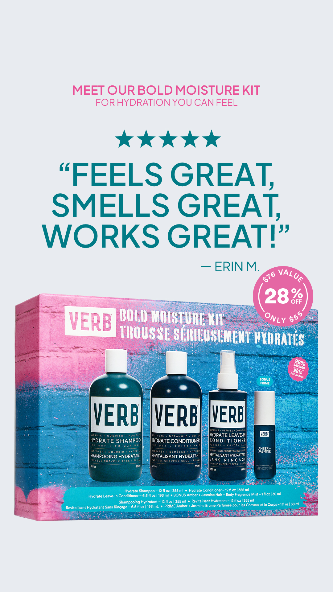 Bold Moisture Kit