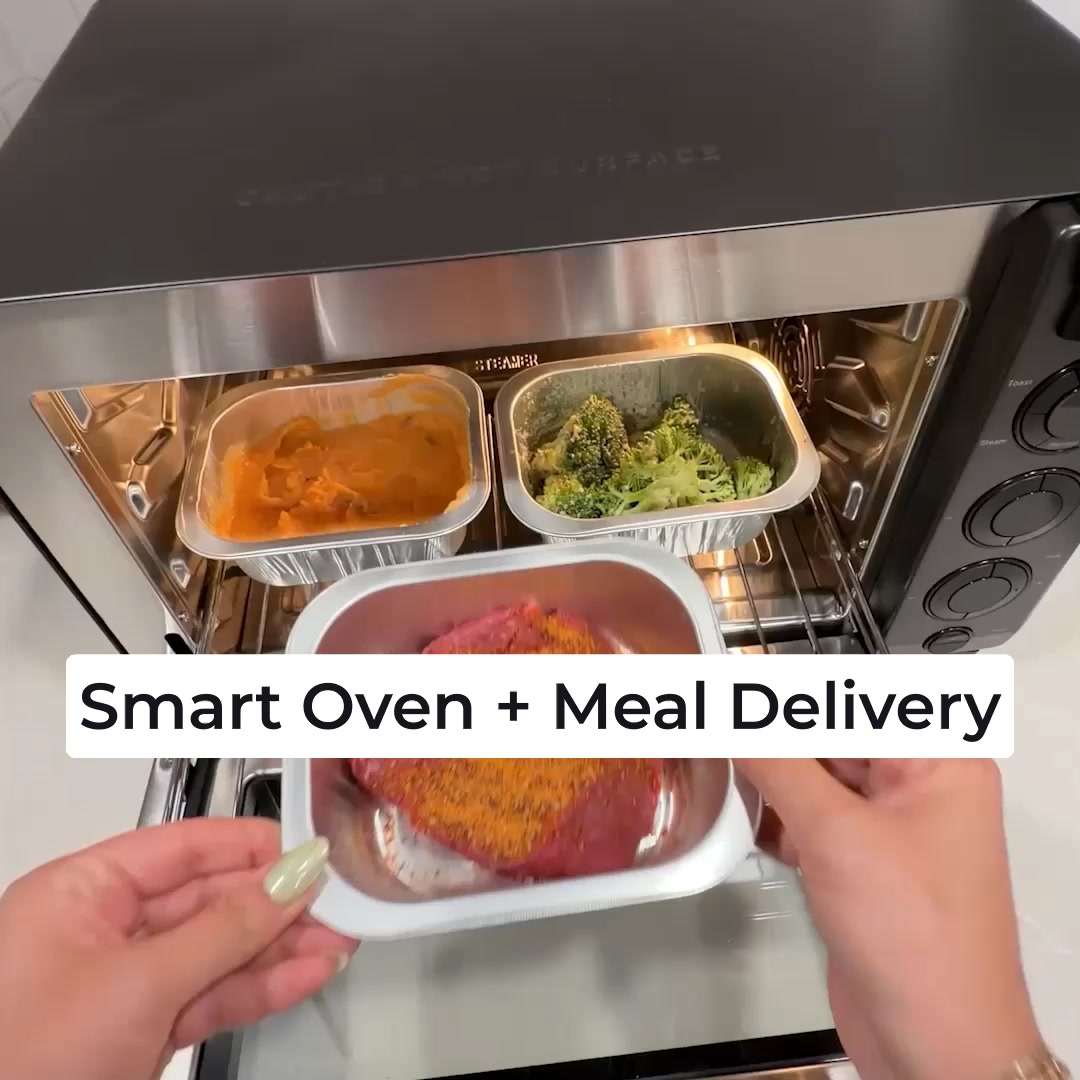 Smart oven + meal delivery 🤌