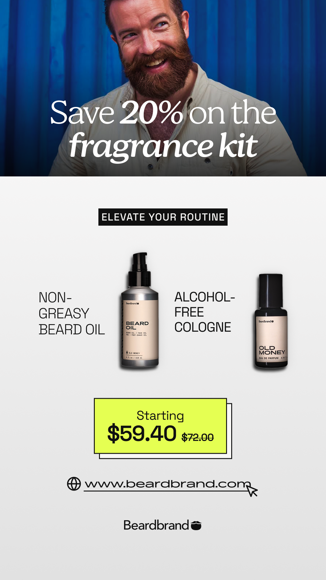 Shop Now. Smell Awesome.