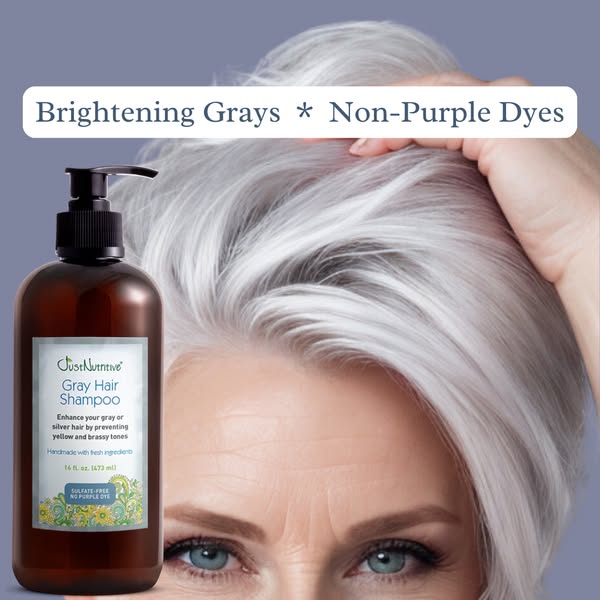 Gray, Silver White Hair Shampoo