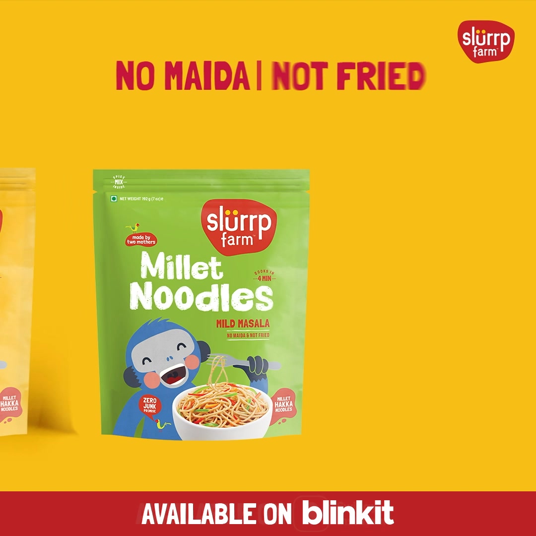 Want your child’s tiffin to come back empty every day? 🍱✨ Pack it with our No Maida, Not Fried Millet Noodles 🍜 & most-loved Cookies 🍪, made with No Maida, No Refined Sugar💛 Shop now!