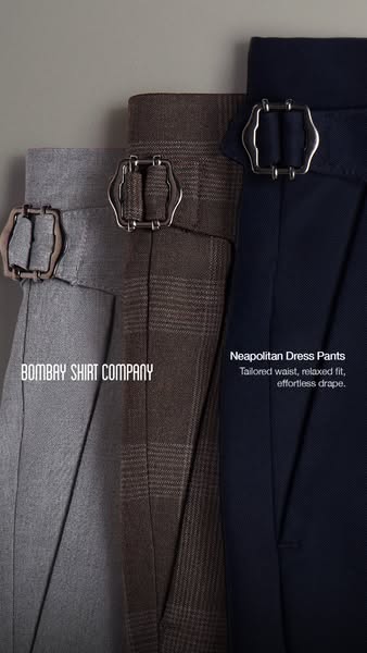 Refined but relaxed. Neapolitan pants that bring Italian ease and modern tailoring to your everyday life.