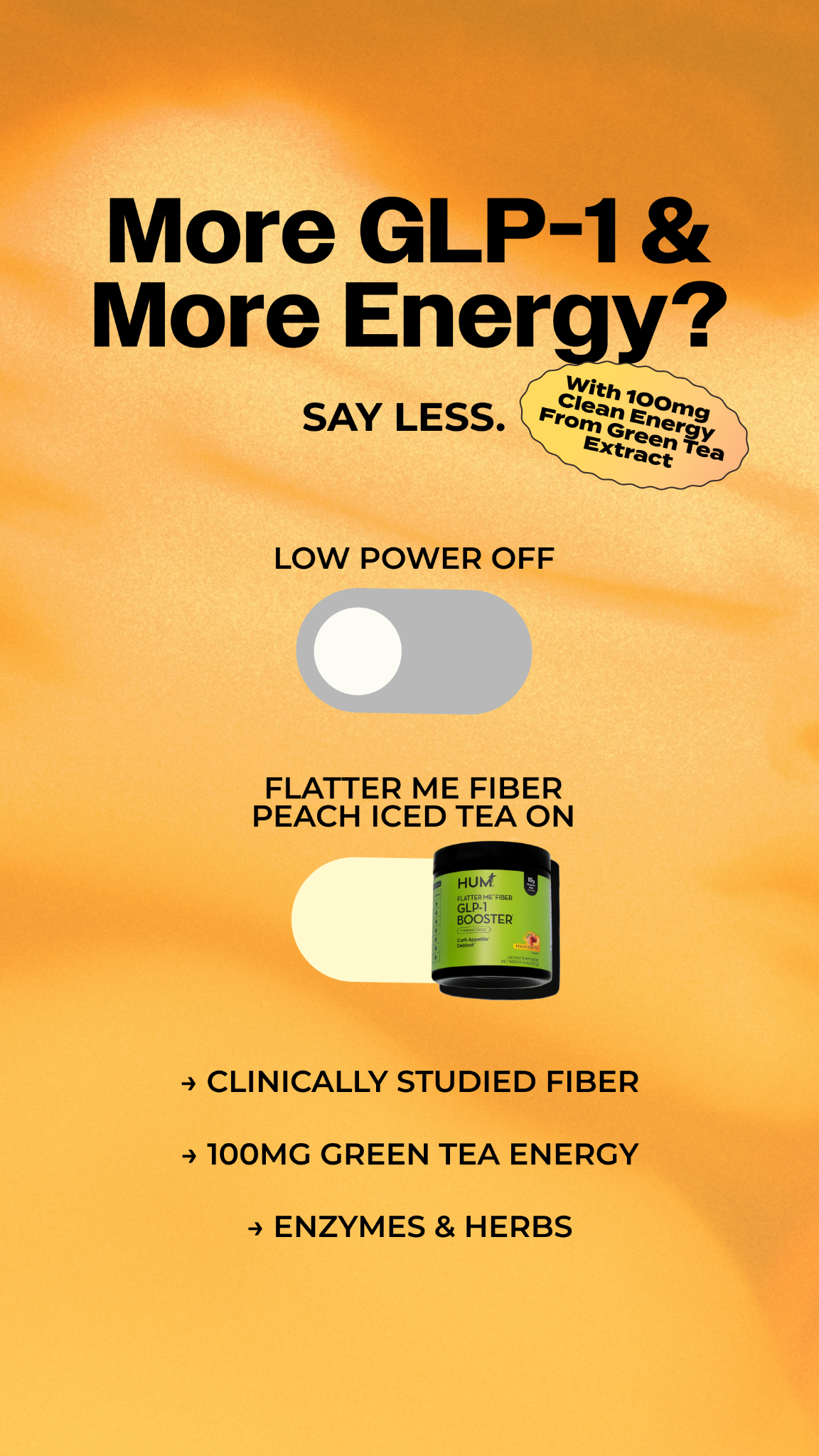 Fiber, Now with Natural Energy
