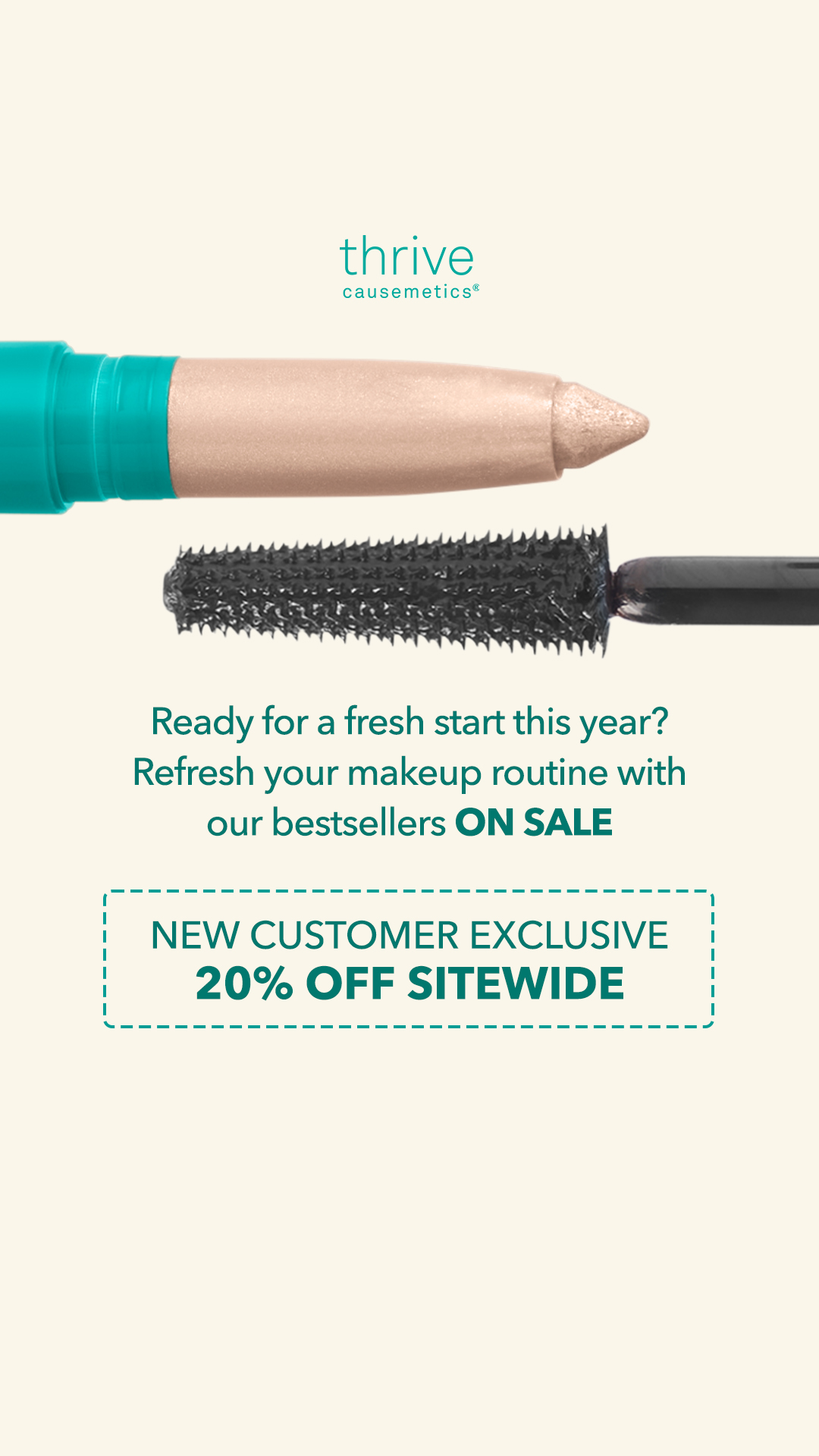New year, new favorites ✨ New customers get 20% off your FIRST order—start fresh.