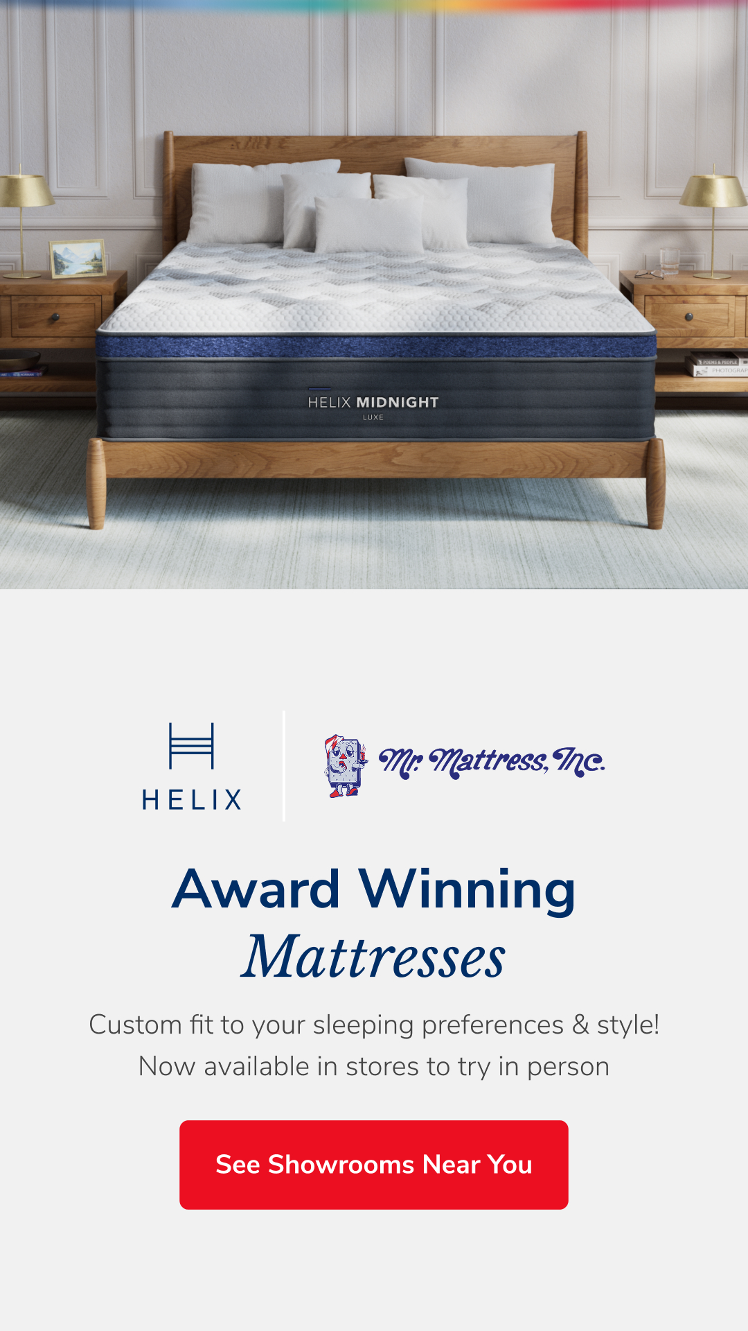 Shop Helix at Mr. Mattress Inc Today