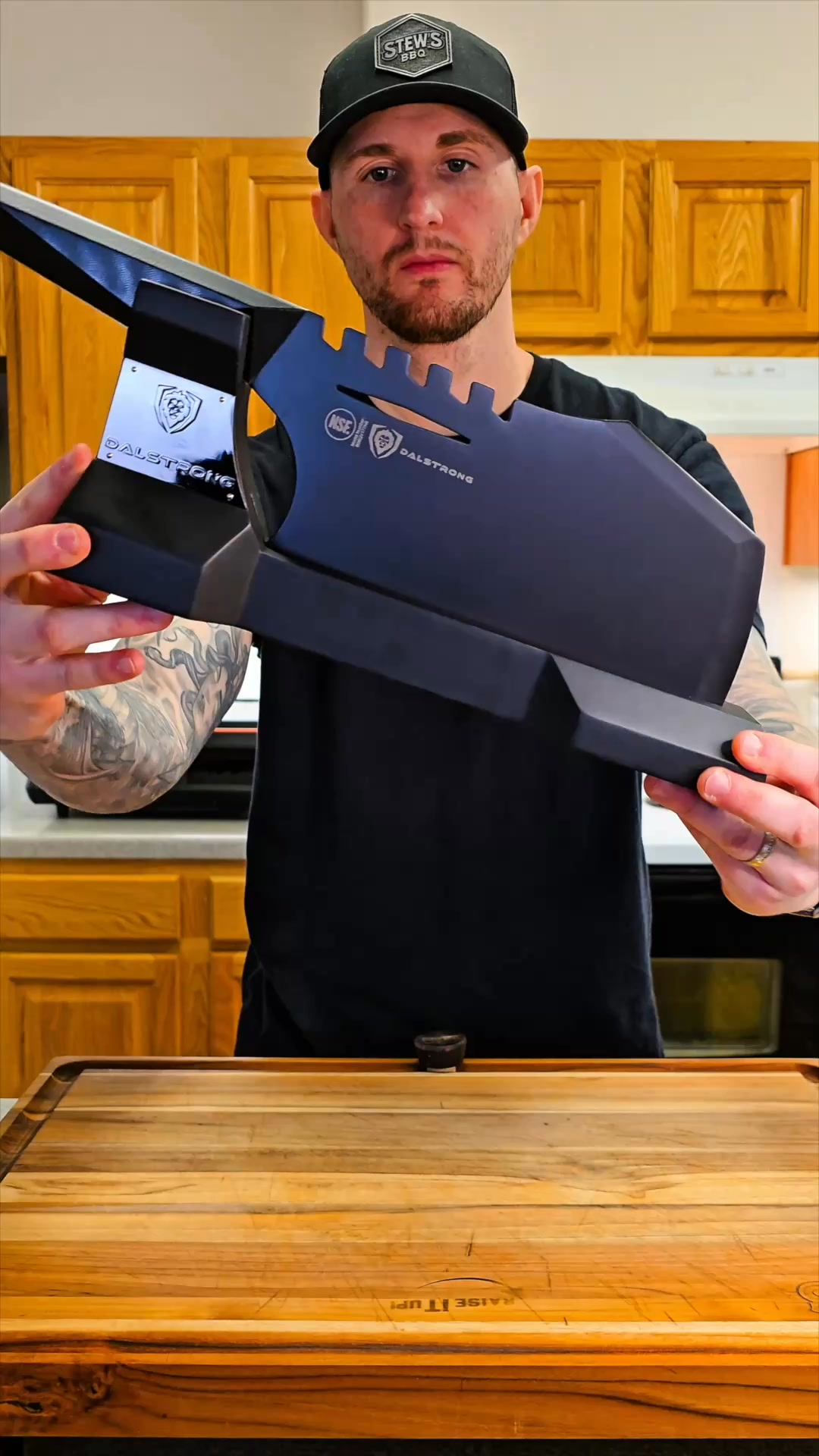 Not every blade earns its name. The Obliterator does. From breaking down large cuts to powering through tough prep, this cleaver delivers brutal performance with every swing.

✅ 70-Day Money-Back Guarantee
✅ Lifetime War