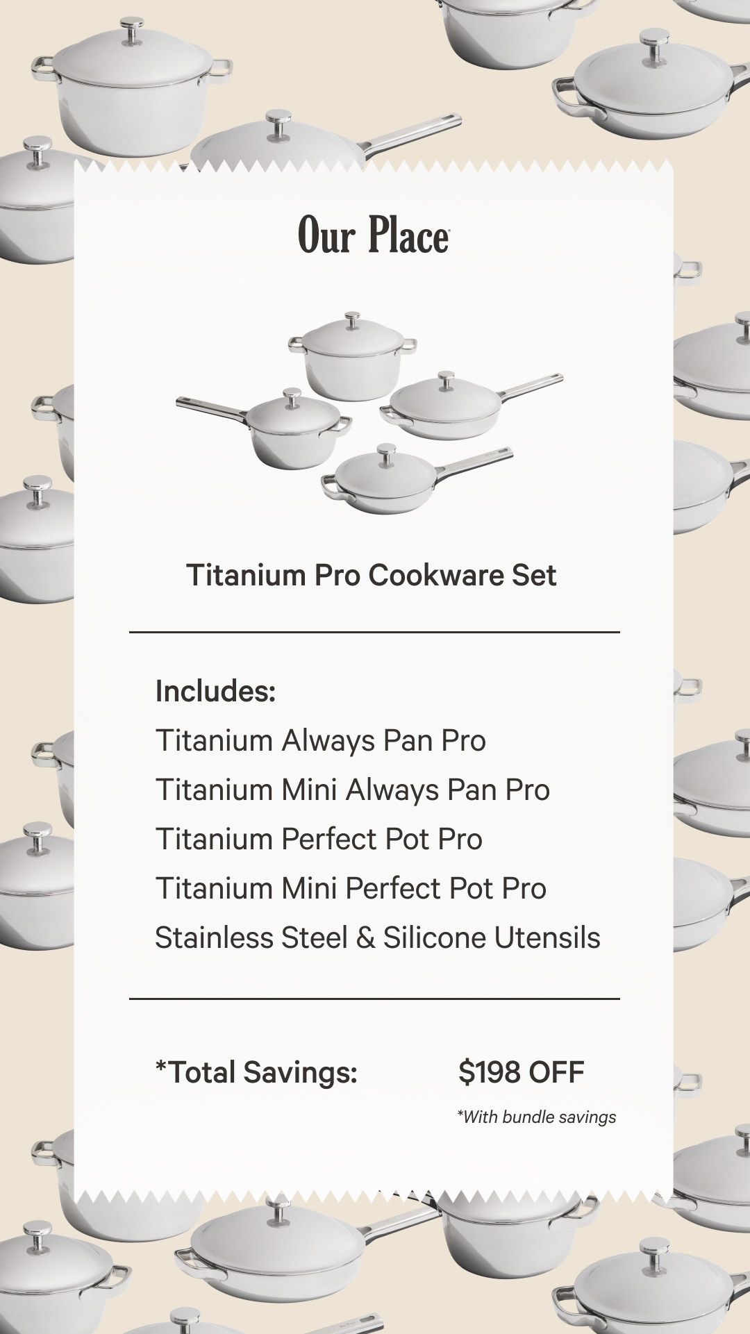 Non-toxic Titanium Cookware From Our Place
