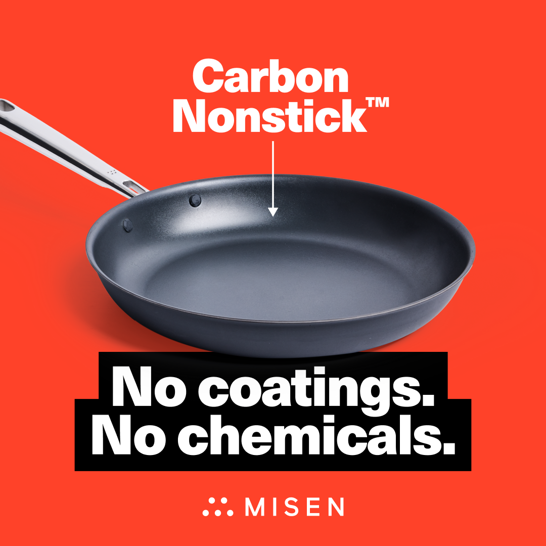 Our pan has ZERO toxic chemicals.
(We can’t believe we have to say that.)